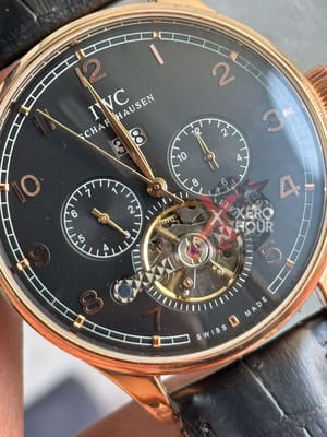IWC Leather | Automatic | Semi AAA grade | Black Gold_img_3