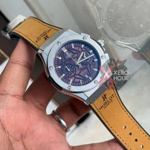 Hublot | Leather Belt | SS Body | Brown Belt_img_0