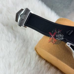 Tag heuer Aquaracer || Silicon Strap |SS Body | Black Silver_img_6