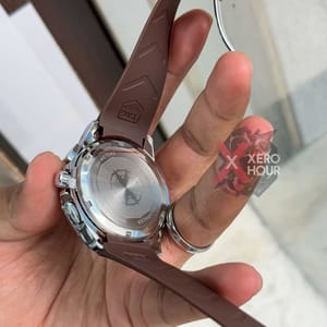 Tag heuer Aquaracer || Silicon Strap |SS Body | BROWN_img_5