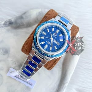 FORCAST | SS AUTHENTIC | DUAL TONE WITH BLUE BEZEL_img_1