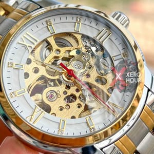 SKMEI 9222 | AUTOMATIC MOVEMENT | AUTHENTIC DUAL TONE | WHITE DIAL_img_6