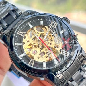 SKMEI 9222 | AUTOMATIC MOVEMENT | AUTHENTIC DUAL TONE | FULL BLACK_img_7