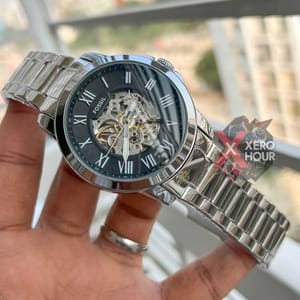 FOSSIL AUTOMATIC WATCH | CHAIN DIAL | BLACK DIAL_img_4