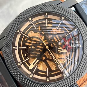 FOSSIL AUTOMATIC WATCH | CHAIN BIG BELT | BLACK DIAL_img_1