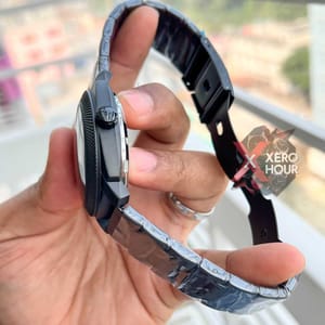 FOSSIL AUTOMATIC WATCH | CHAIN BIG BELT | BLACK DIAL_img_4