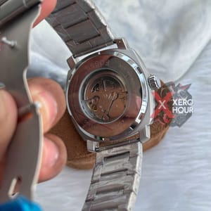 FOSSIL AUTOMATIC WATCH | CHAIN BIG DIAL | SILVER DIAL_img_2