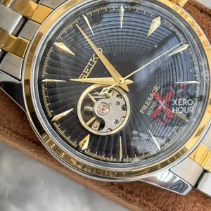 SEIKO Presage| AUTOMATIC | Dual TONE | BLACK  DIAL_img_1