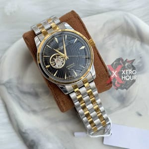 SEIKO Presage| AUTOMATIC | Dual TONE | BLACK  DIAL_img_2
