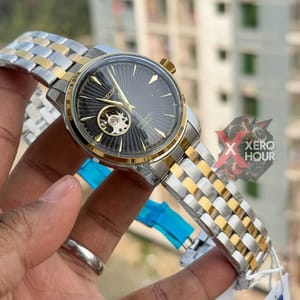 SEIKO Presage| AUTOMATIC | Dual TONE | BLACK  DIAL_img_5