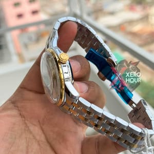 SEIKO Presage | AUTOMATIC | Dual TONE | WHITE DIAL_img_4