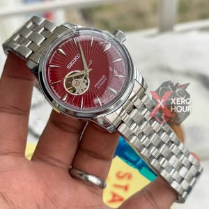 SEIKO PROSPEC | AUTOMATIC | AA GRADE | SINGLE TONE | RED DIAL_img_0