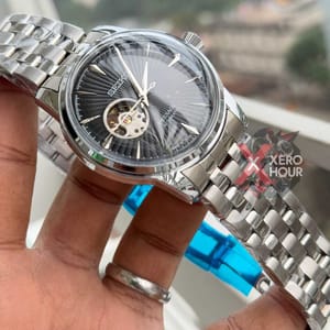 SEIKO Presage| AUTOMATIC | SINGLE TONE | Black DIAL_img_0