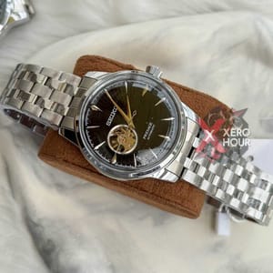 SEIKO Presage| AUTOMATIC | SINGLE TONE | Black DIAL_img_1