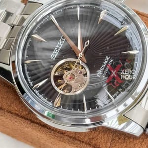 SEIKO Presage| AUTOMATIC | SINGLE TONE | Black DIAL_img_3