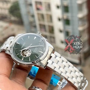 SEIKO Presage| AUTOMATIC | SINGLE TONE | GREEN DIAL_img_5