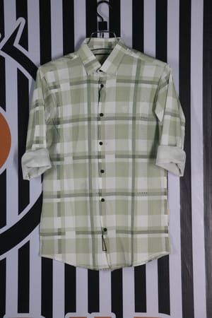 Classic Checkered Cotton Shirt – Elegance