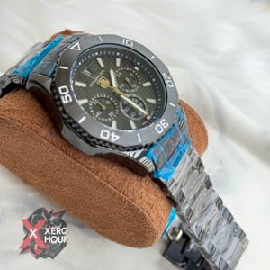 TAG HEUER AQUARACER | SS CHAIN | Full Black_img_2