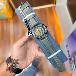 TUBULAR | HONEYMASH | AUTHENTIC LEATHER BELT | GREEN BELT | YELLOW ACCENT_img_6