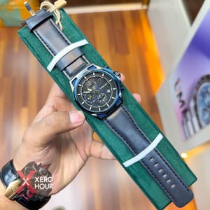 TUBULAR | HONEYMASH | AUTHENTIC LEATHER BELT | BLUE BETL | BLUE WHITE ACCENT_img_4