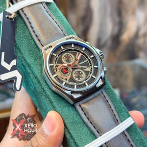 TUBULAR | HONEYMASH | AUTHENTIC LEATHER BELT | BLACK BELT | RED WHITE ACCENT_img_4