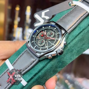 TUBULAR | HONEYMASH | AUTHENTIC LEATHER BELT | BLACK BELT | RED WHITE ACCENT_img_7