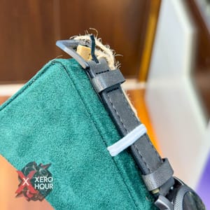 TUBULAR | FOSSIL SHAPE | AUTHENTIC LEATHER BELT |  BLACK BELT | BLACK DIAL_img_4