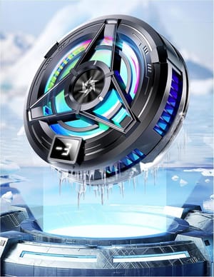 SL-17 Magnetic Gaming Phone Cooler Portable Radiator Fan_img_2