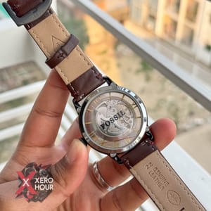 Fossil Auto movement | Transparent | Dark Brown_img_4