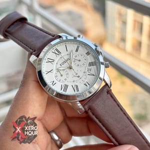 Fossil Chronograph | Chocolate Belt_img_3