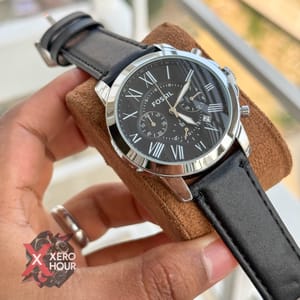 Fossil Chronograph | Silver Black_img_2