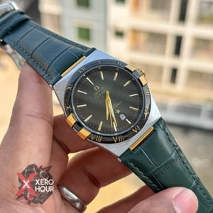 Omega Constellation | Vintage Vibe | Green Belt_img_0