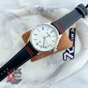 Tubular Classic Plain | Black RED Stitches_img_0