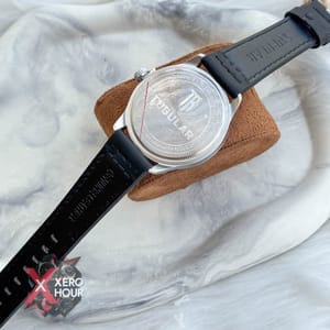 Tubular Classic Plain | Black RED Stitches_img_2