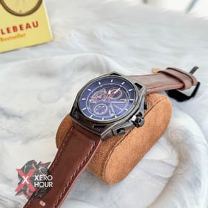 TUBULAR | HONEYMASH | AUTHENTIC LEATHER BELT | BROWN BELT | RED ACCENT_img_2