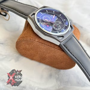 TUBULAR | HONEYMASH | AUTHENTIC LEATHER BELT |BLACK BELT | WHITE ACCENT_img_1