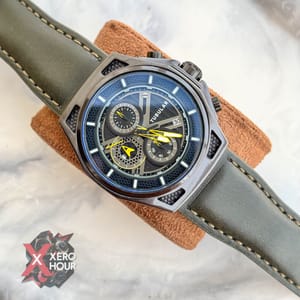 TUBULAR | HONEYMASH | AUTHENTIC LEATHER BELT | GREEN BELT | YELLOW ACCENT_img_0