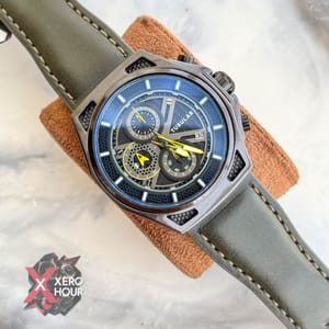 TUBULAR | HONEYMASH | AUTHENTIC LEATHER BELT | GREEN BELT | YELLOW ACCENT_img_2