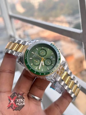 Tissot Chrongoraph | Dual Tone | Green Dial_img_2