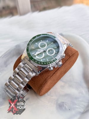 Tissot Chrongoraph | Single Tone | Green Dial_img_4