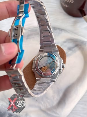 Patek Philippe | SS Body | Automatic Movement | Silver with black_img_3