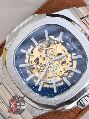 Patek Philippe | SS Body | Automatic Movement | Silver Blue_img_2