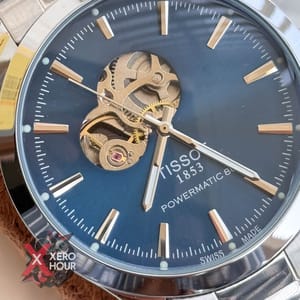 Tissot | Open Heart | Automatic Movement | Silver with Blue_img_1