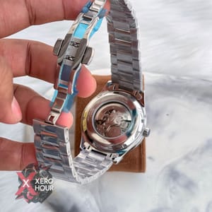Tissot | Open Heart | Automatic Movement | Silver with Blue_img_5