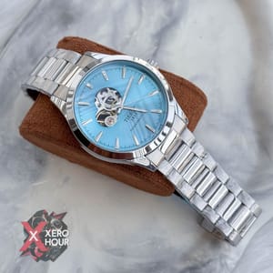 Tissot | Open Heart | Automatic Movement | Silver with Tiffany blue_img_0