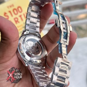 Tissot | Open Heart | Automatic Movement | Silver with Tiffany blue_img_2