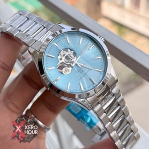 Tissot | Open Heart | Automatic Movement | Silver with Tiffany blue_img_3