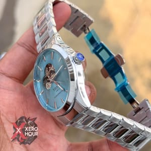 Tissot | Open Heart | Automatic Movement | Silver with Tiffany blue_img_5