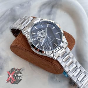 Tissot | Open Heart | Automatic Movement | Silver with Black_img_5