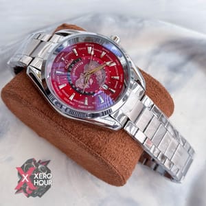 Omega wordl timer | AA Grade | Cherry Red_img_2